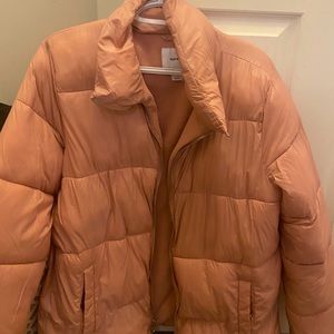 Pink Puffer Jacket